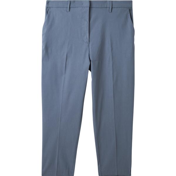 pantaloni Terranova blu tinta unita