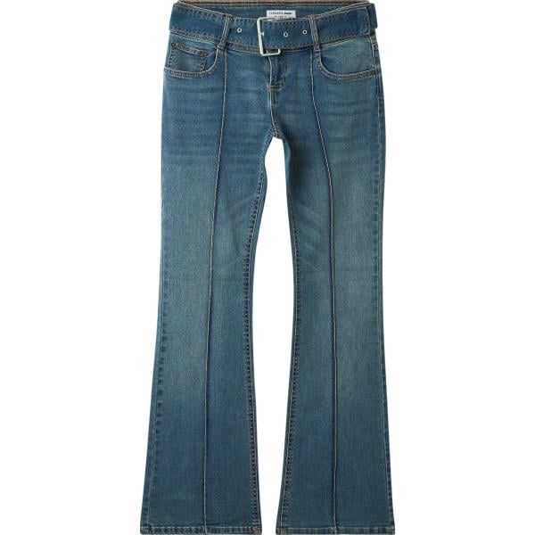 jeans a zampa Terranova blu