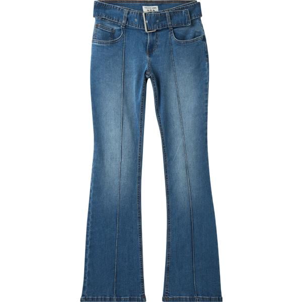 jeans a zampa Terranova blu