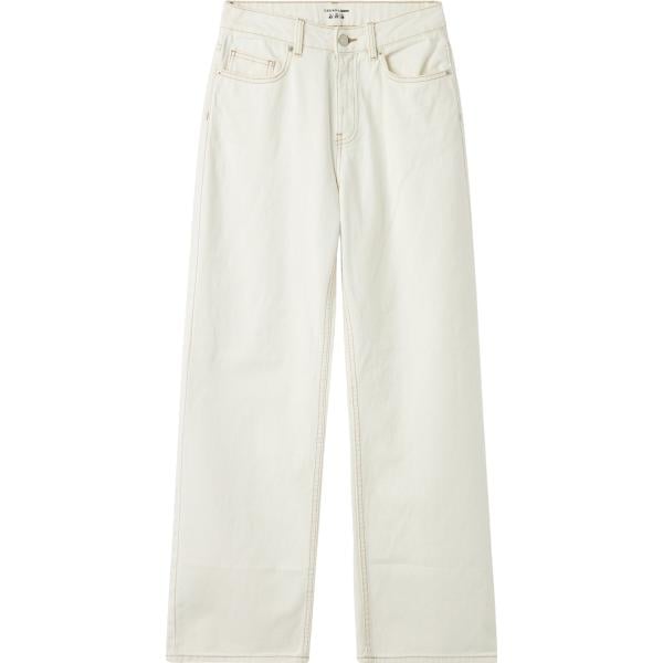 jeans Terranova bianco tinta unita