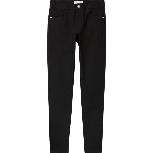 pantaloni skinny Terranova nero tinta unita