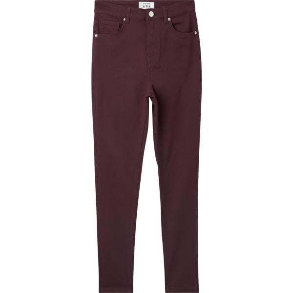 pantaloni skinny Terranova marrone