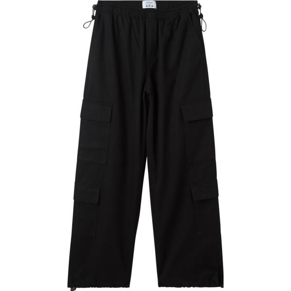 pantaloni Terranova nero tinta unita