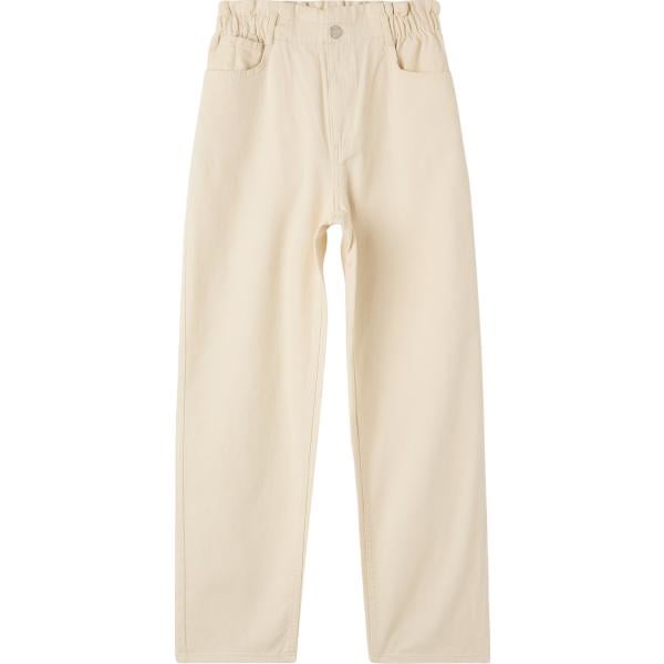 pantaloni Terranova bianco tinta unita
