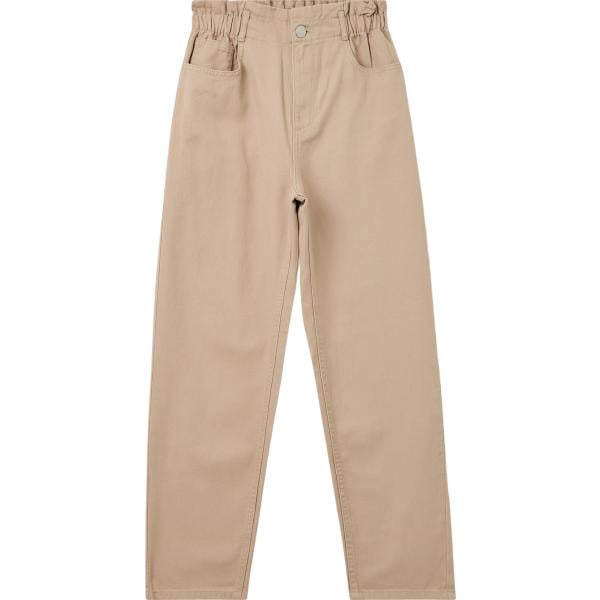 pantaloni Terranova marrone tinta unita