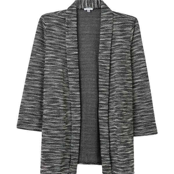 blazer Terranova nero tinta unita