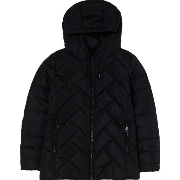 blazer Terranova nero tinta unita