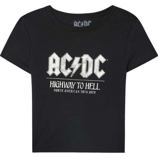 t-shirt Terranova nero con stampe