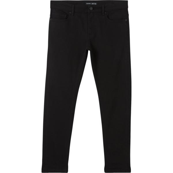 pantaloni skinny Terranova nero tinta unita