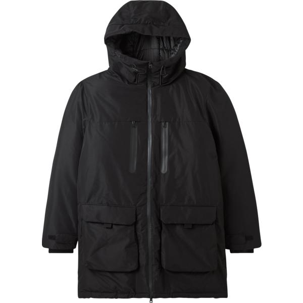 parka Terranova nero tinta unita