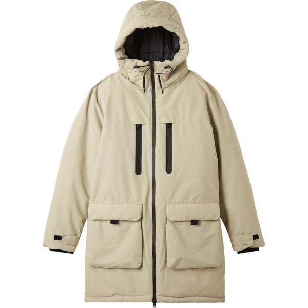parka Terranova marrone tinta unita