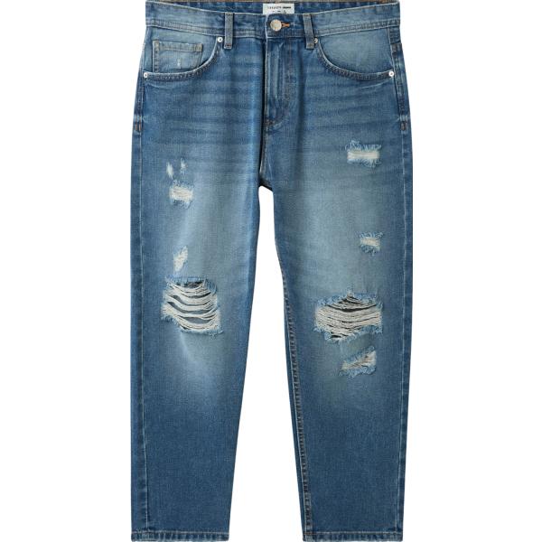 jeans strappati Terranova blu