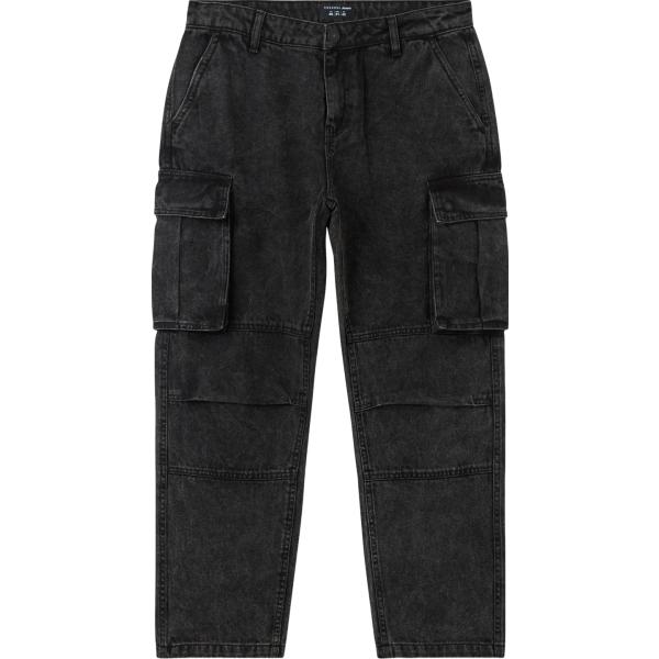 jeans Terranova nero tinta unita