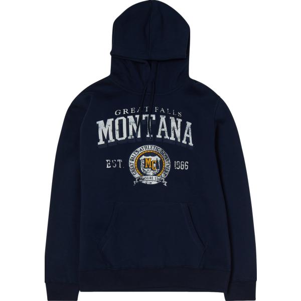 felpe sportive Terranova blu con stampe