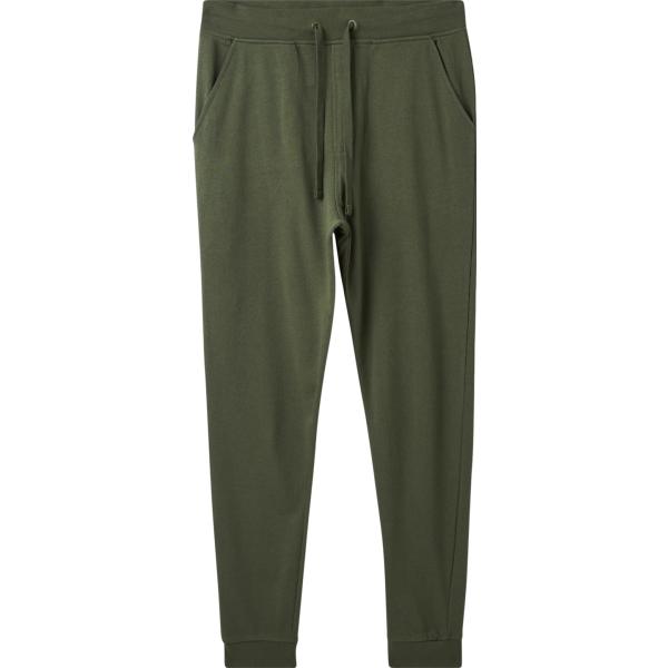 pantaloni Terranova verde tinta unita
