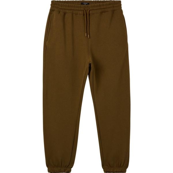 pantaloni sportivi Terranova marrone tinta unita