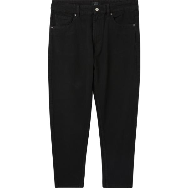 pantaloni Terranova nero tinta unita