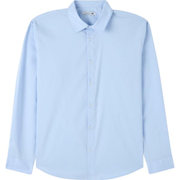 camicie Terranova blu