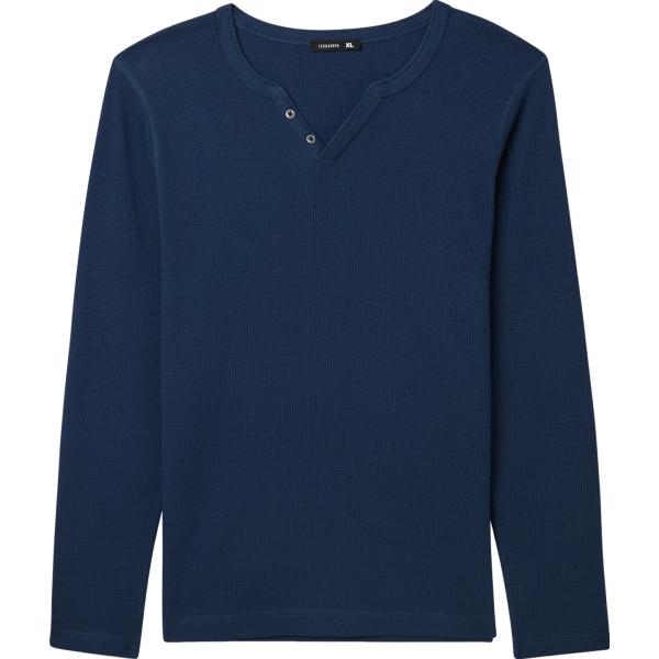 t-shirt Terranova blu tinta unita