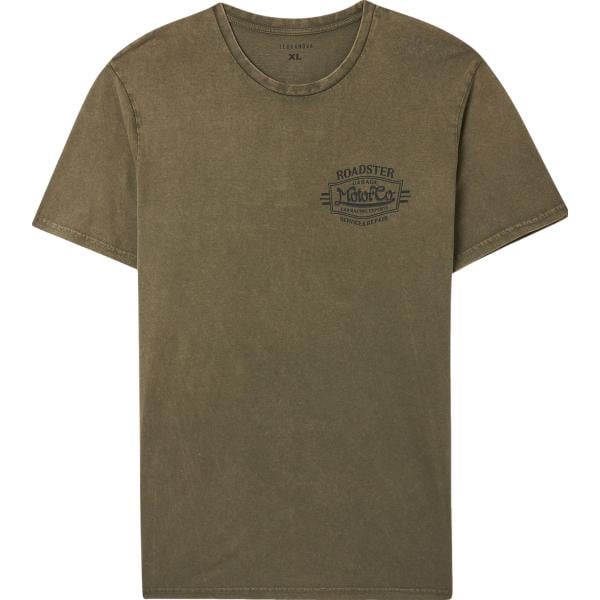 t-shirt Terranova marrone con stampe