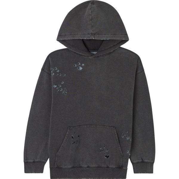 felpe con cappuccio Terranova grigio tinta unita