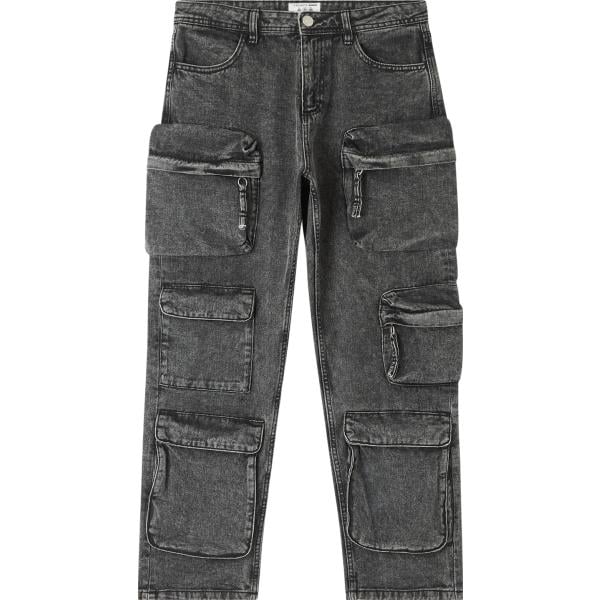 jeans Terranova grigio tinta unita