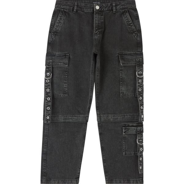 jeans Terranova grigio tinta unita