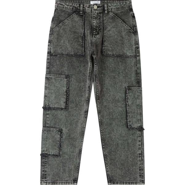 jeans Terranova grigio tinta unita