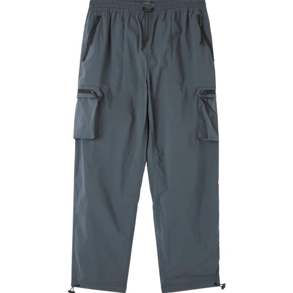pantaloni cargo Terranova blu tinta unita