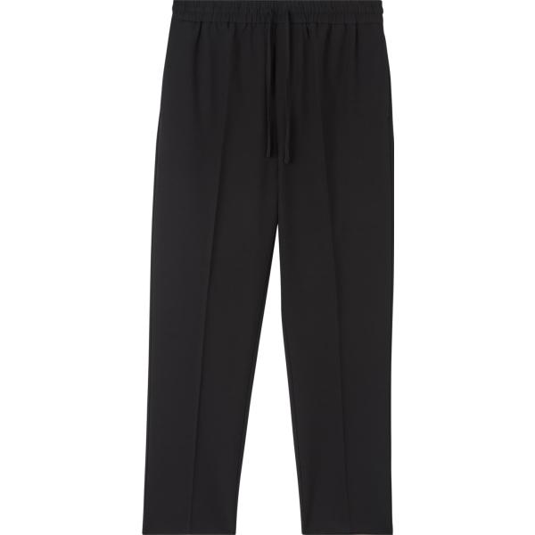 pantaloni Terranova nero tinta unita