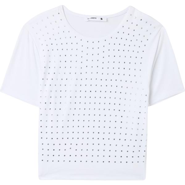 t-shirt Terranova bianco