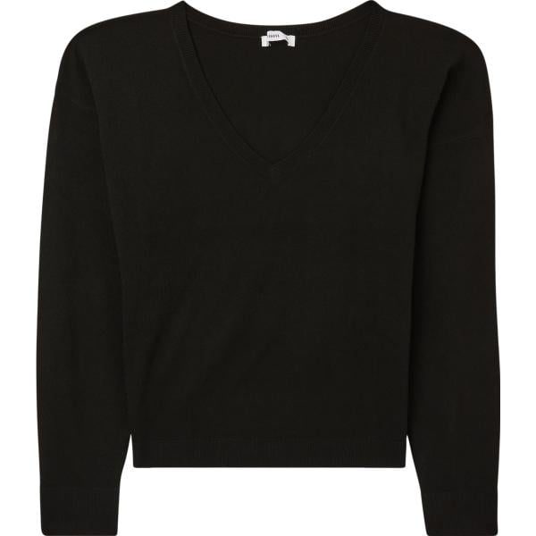 maglieria Terranova nero tinta unita