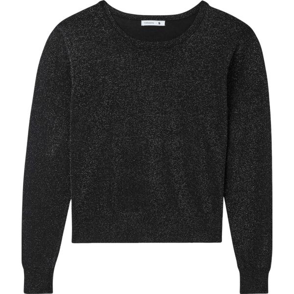 maglieria Terranova nero tinta unita