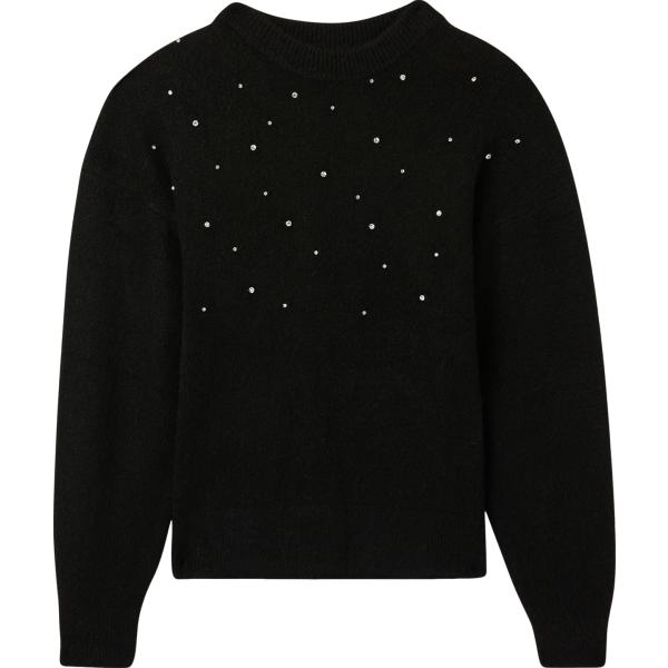 maglieria Terranova nero tinta unita