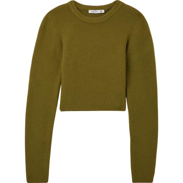 maglieria Terranova marrone tinta unita