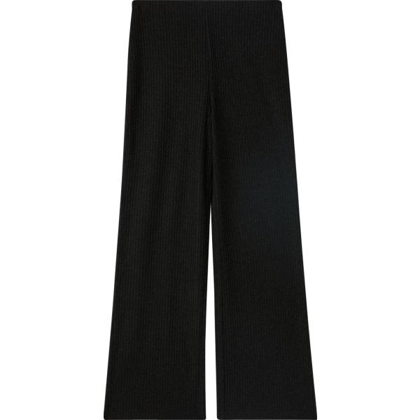 pantaloni Terranova nero tinta unita