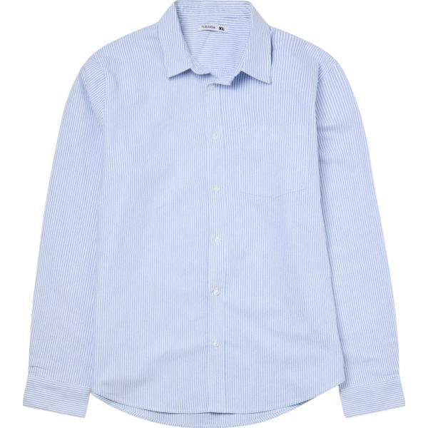 camicie Terranova blu a righe