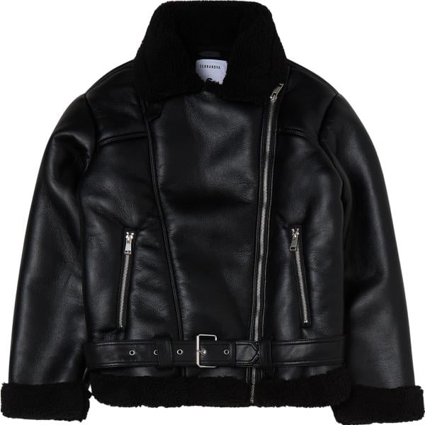 blazer Terranova nero tinta unita