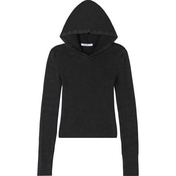 t-shirt sportive Terranova nero tinta unita