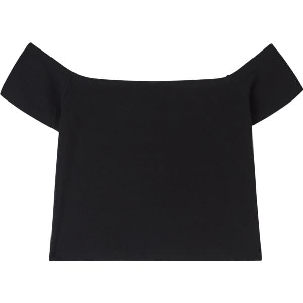 t-shirt Terranova nero tinta unita