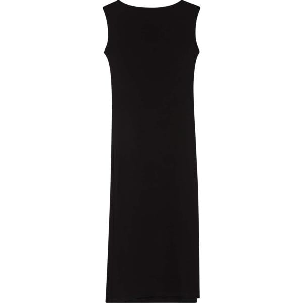 vestiti lunghi Terranova nero tinta unita