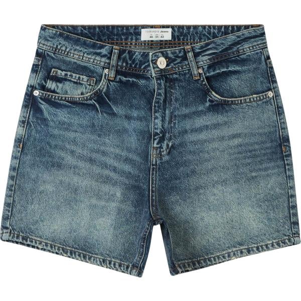 shorts Terranova blu tinta unita