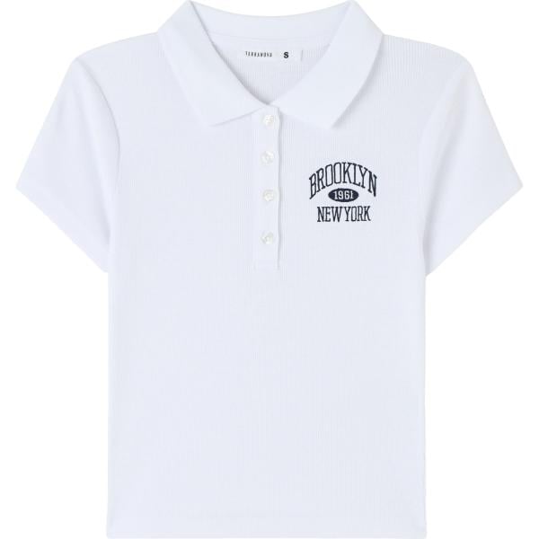 polo Terranova bianco
