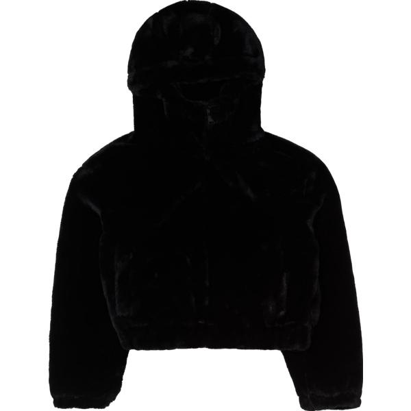 felpe con cappuccio Terranova nero tinta unita