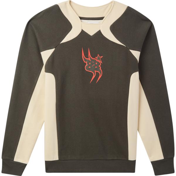felpe Terranova grigio con stampe