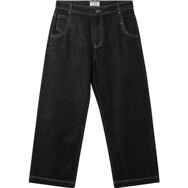 jeans Terranova nero con stampe