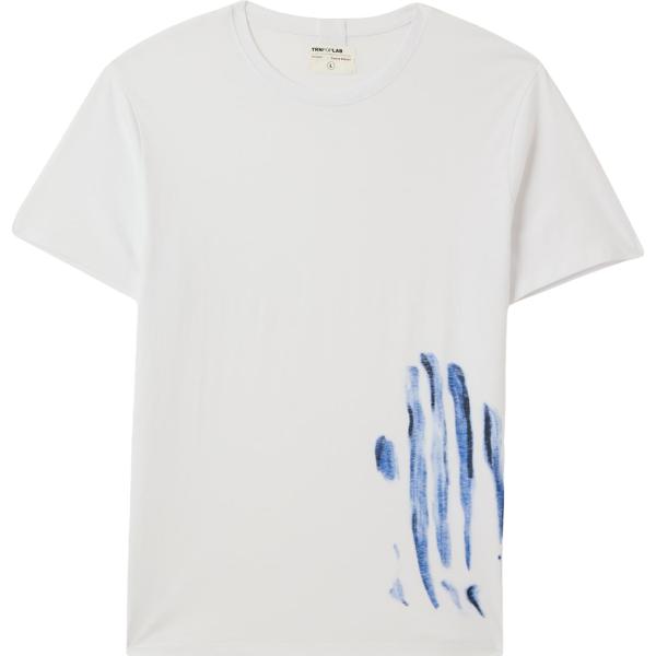 t-shirt Terranova bianco con stampe