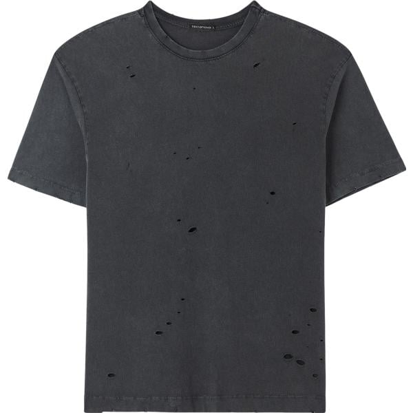 t-shirt Terranova grigio tinta unita