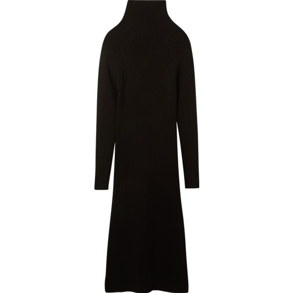 vestiti midi/longuette Terranova nero tinta unita