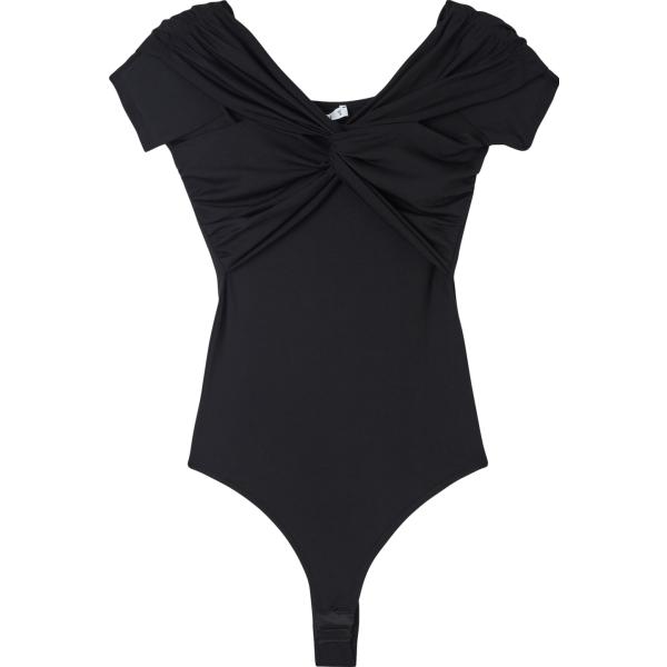 body Terranova nero tinta unita